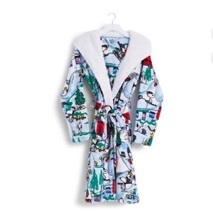 NWTS Vera Bradley Vera Bradley Peanuts Cozy Life Robe in Fleece. Small/m…